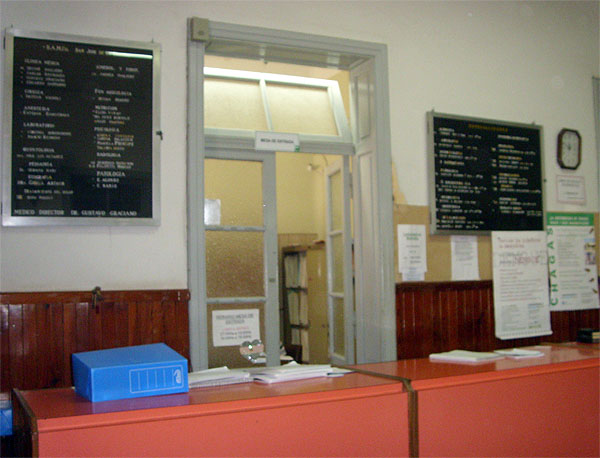 Mesa de entrada SAMCO